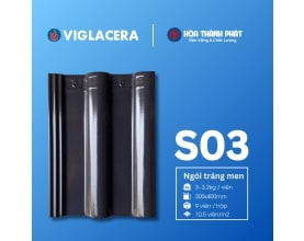 Ngói sóng tráng men Viglacera S03