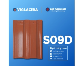 Ngói sóng tráng men Viglacera S09D