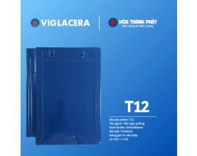 Ngói phẳng tráng men Viglacera T12