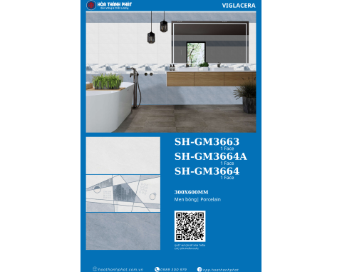 Gạch 30x60 Viglacera SHGM3664