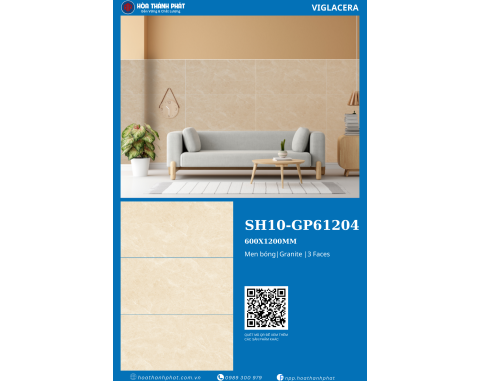 Gạch lát nền 60x120 Viglacera SH10_GP61204